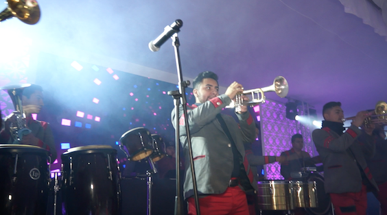 Banda Sinaloense con la tambora